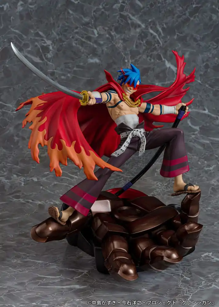 Tengen Toppa Gurren Lagann PVC Socha Kamina & Gurren 27 cm fotografii produktu
