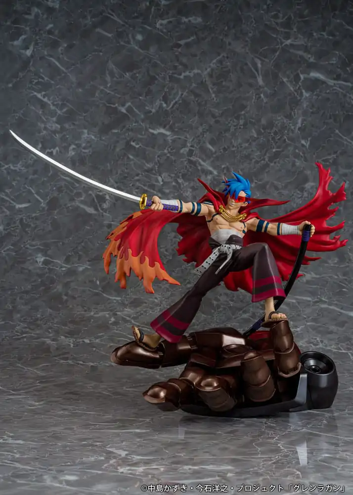 Tengen Toppa Gurren Lagann PVC Socha Kamina & Gurren 27 cm fotografii produktu