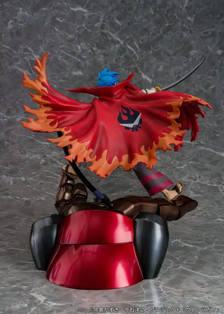 Tengen Toppa Gurren Lagann PVC Socha Kamina & Gurren 27 cm fotografii produktu