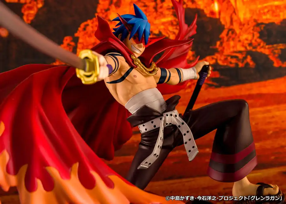 Tengen Toppa Gurren Lagann PVC Socha Kamina & Gurren 27 cm fotografii produktu