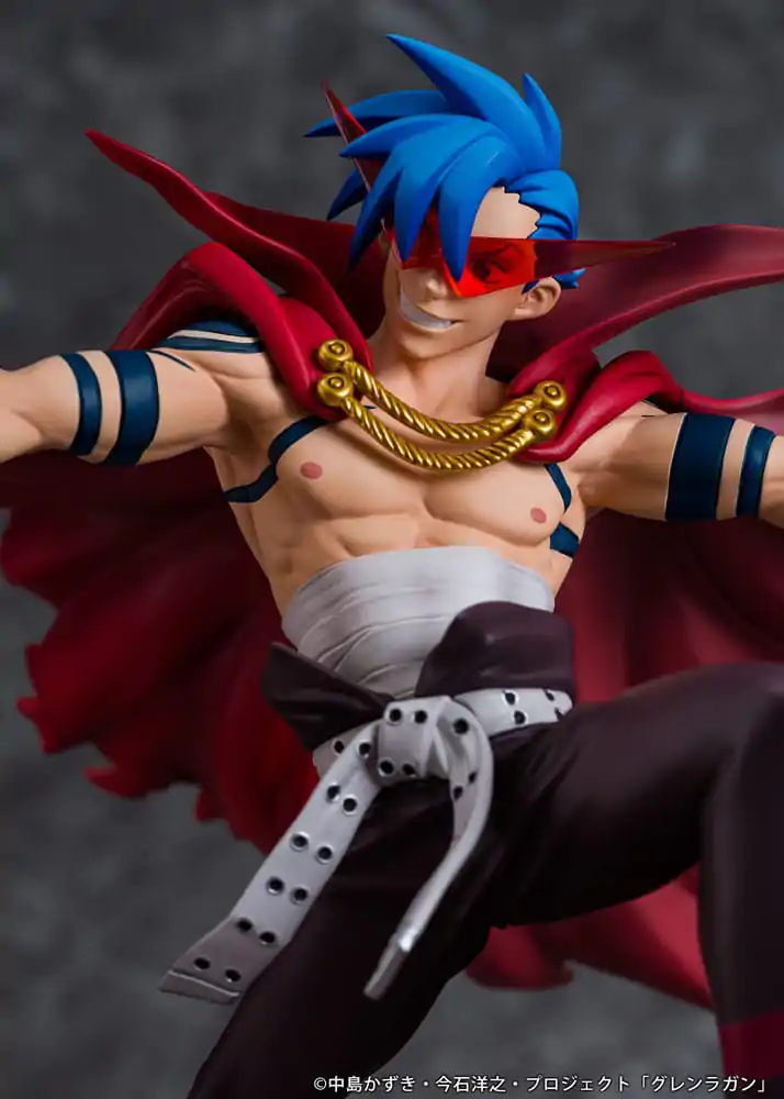 Tengen Toppa Gurren Lagann PVC Socha Kamina & Gurren 27 cm fotografii produktu