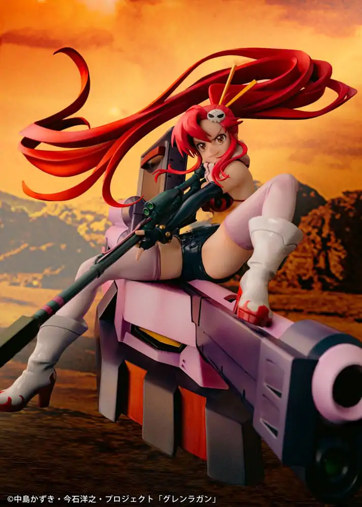 Tengen Toppa Gurren Lagann PVC socha Yoko & Yoko M Ttank 25 cm fotografii produktu
