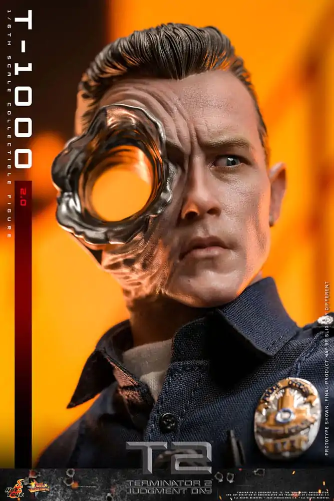 Terminator 2 Movie Masterpiece akční figurka 1/6 T-1000 (2.0) 31 cm fotografii produktu