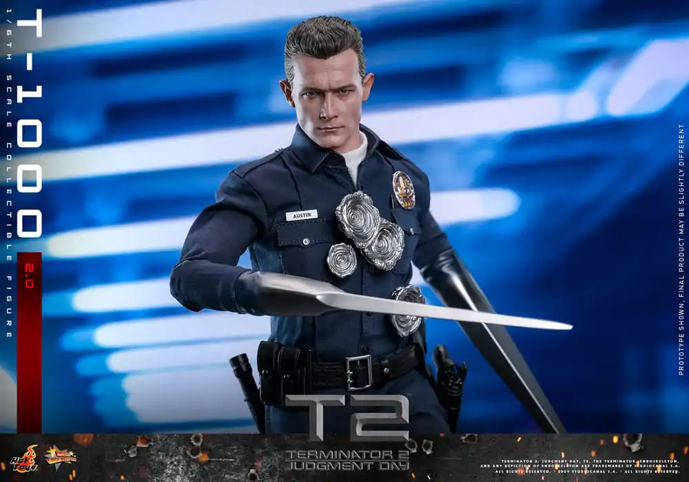 Terminator 2 Movie Masterpiece akční figurka 1/6 T-1000 (2.0) 31 cm fotografii produktu