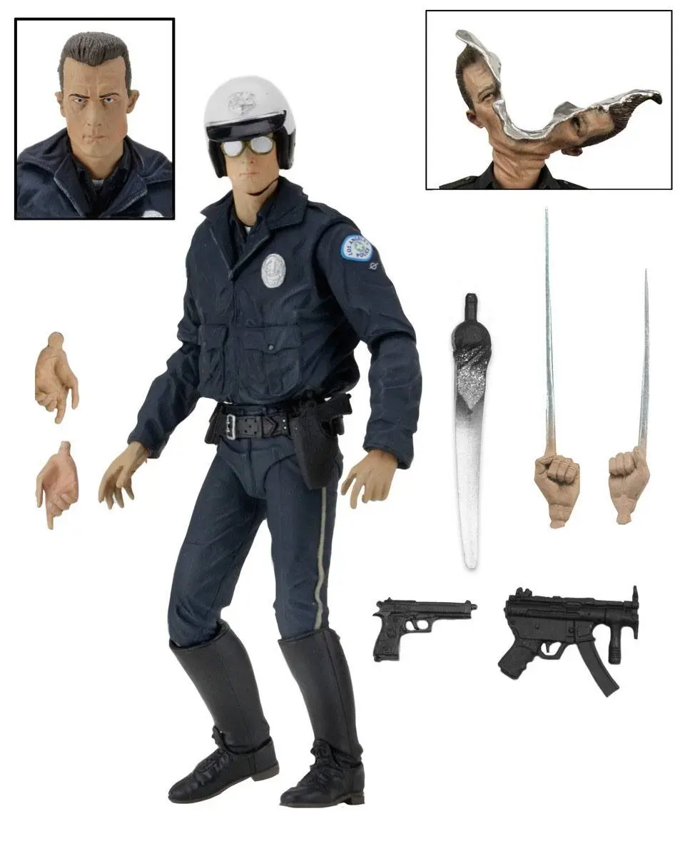 Terminator 2 akční figurka Ultimate T-1000 (Motocyklový policista) 18 cm fotografii produktu