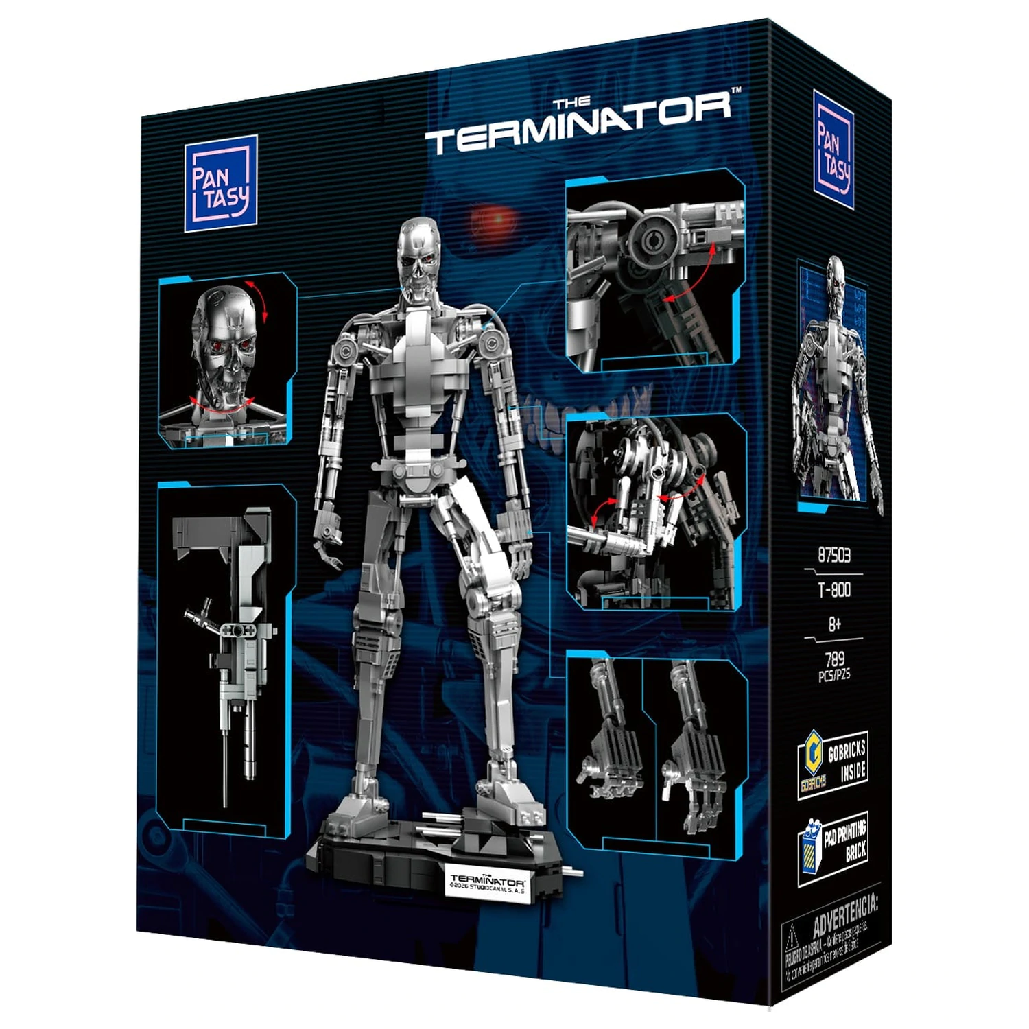 Terminator T-800 Stavebnice 789 dílků fotografii produktu