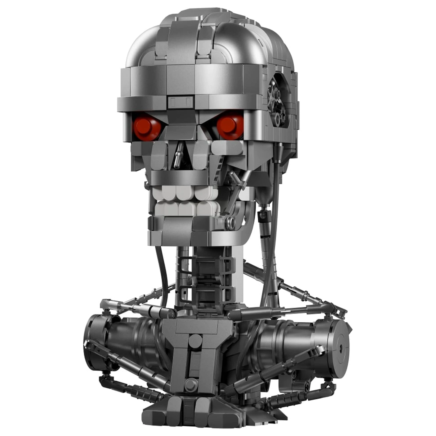 Terminator T-800 Bust Stavebnicový blok 858 kusů fotografii produktu