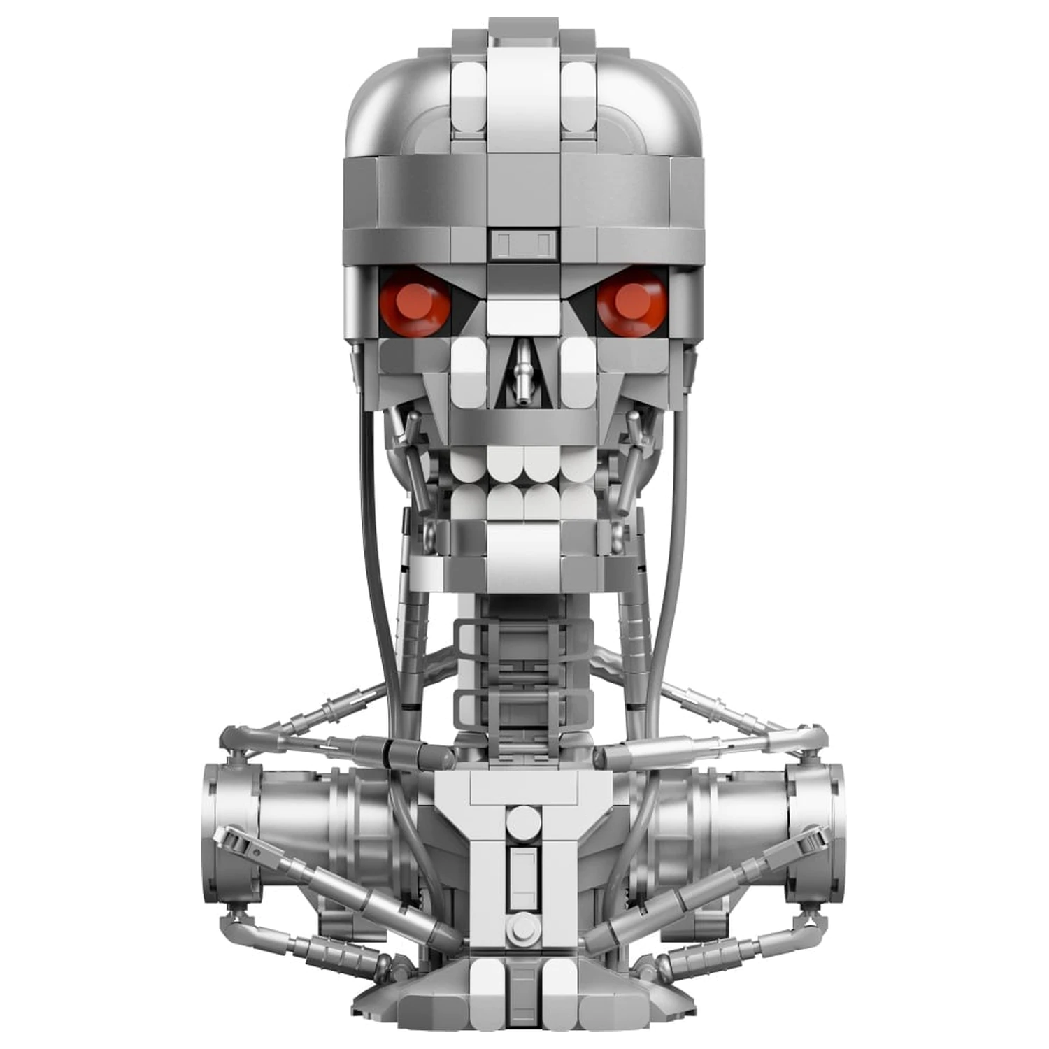 Terminator T-800 Bust Stavebnicový blok 858 kusů fotografii produktu
