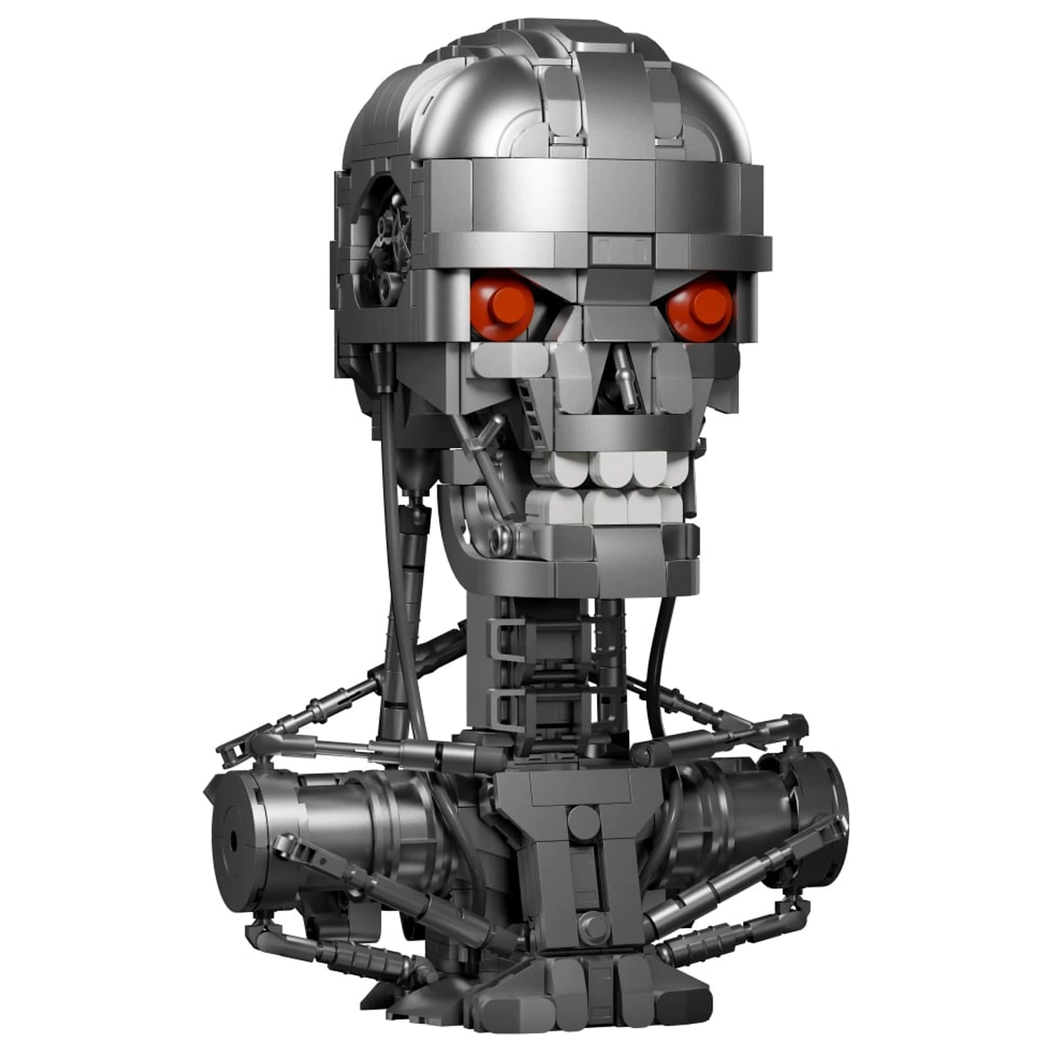 Terminator T-800 Bust Stavebnicový blok 858 kusů fotografii produktu