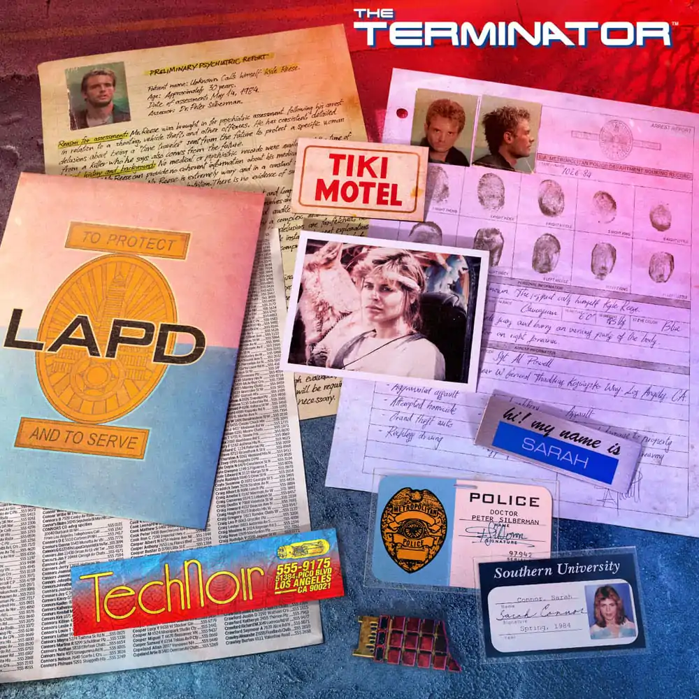 Terminator Gift Box Sada Connor Files fotografii produktu