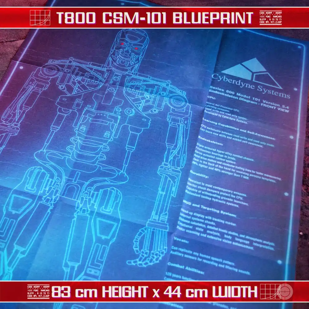 Terminator Gift Box Sada Connor Files fotografii produktu