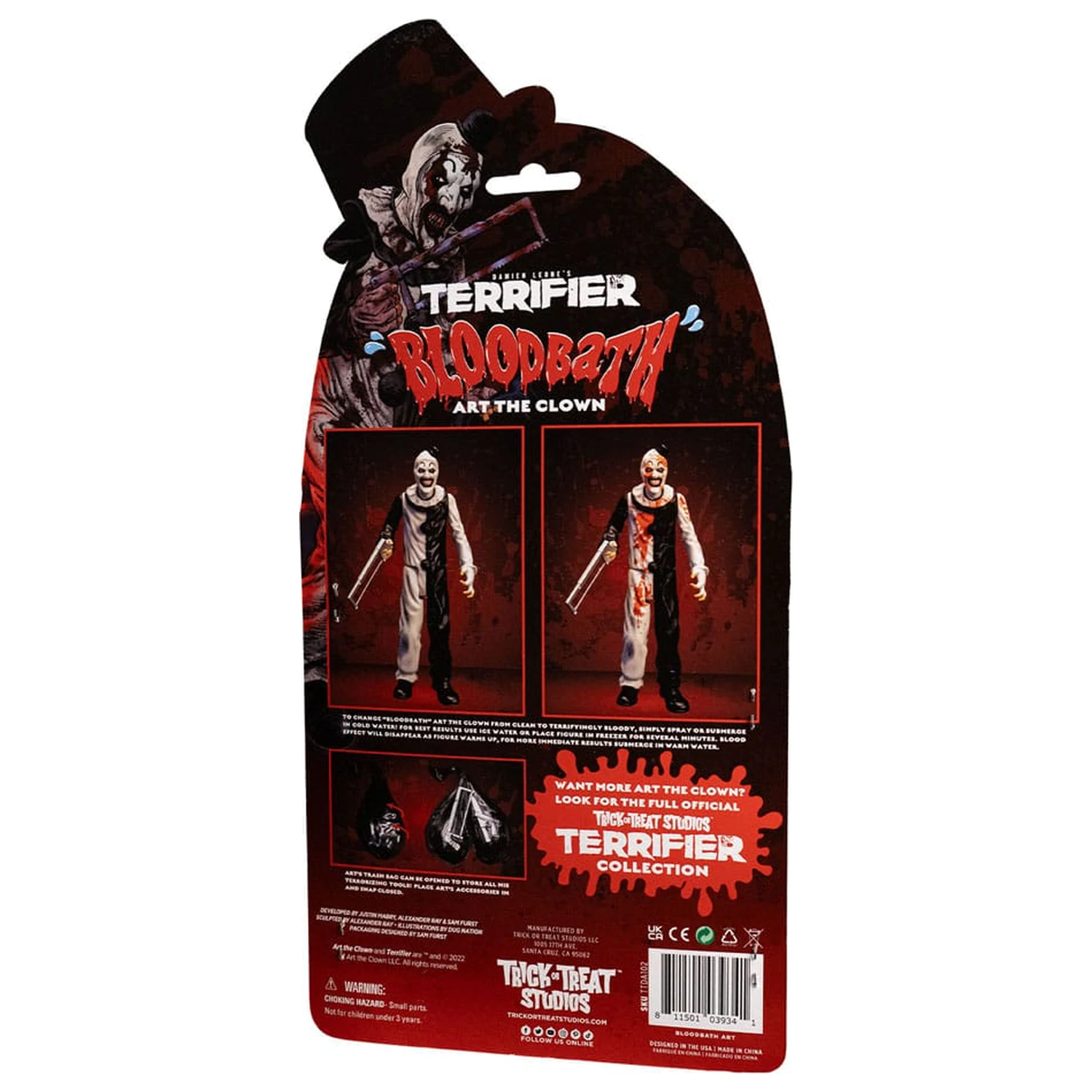 Terrifier akční figurka Art the Clown 13 cm fotografii produktu