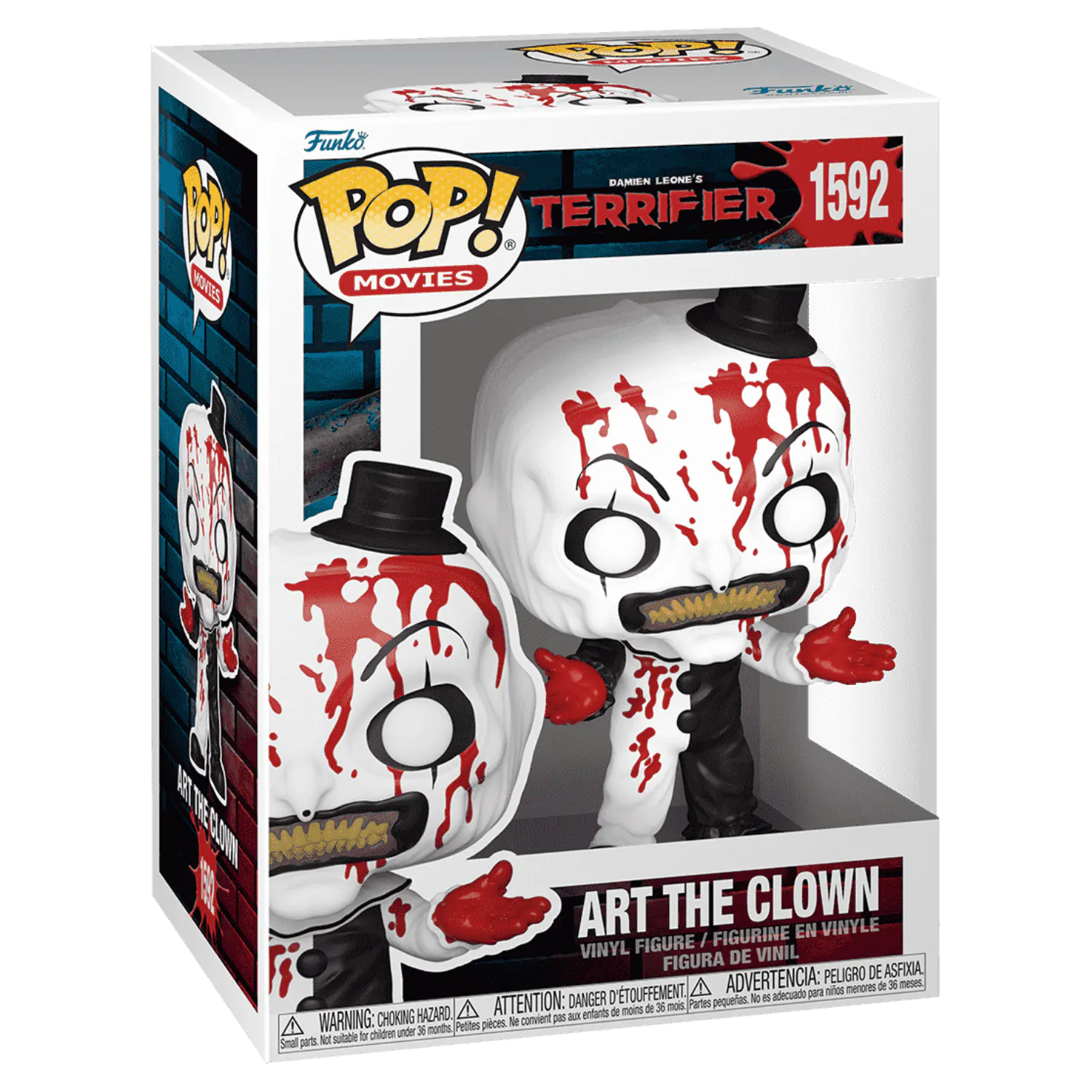 Terrifier 2 Funko POP! Movies Vinylová figurka Art the Clown(BD) 9 cm fotografii produktu
