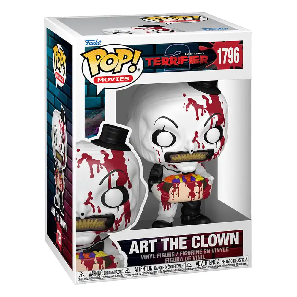 Terrifier 2 Funko POP! Movies Vinyl Figure Art the Clown with Candy Filled Head 9 cm - Vinylová figurka fotografii produktu