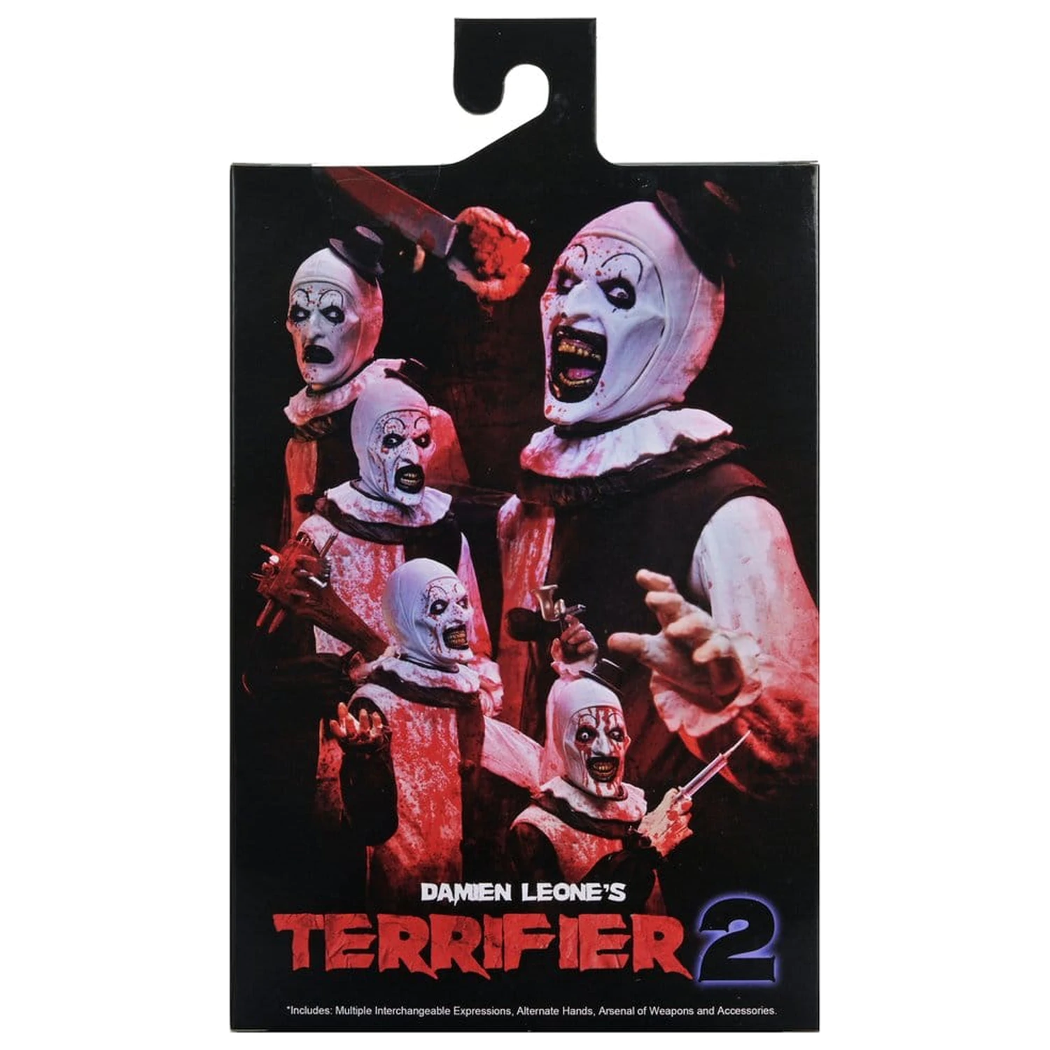 Terrifier 2 Ultimate Akční figurka Art the Clown (Blood Splattered) 18 cm fotografii produktu