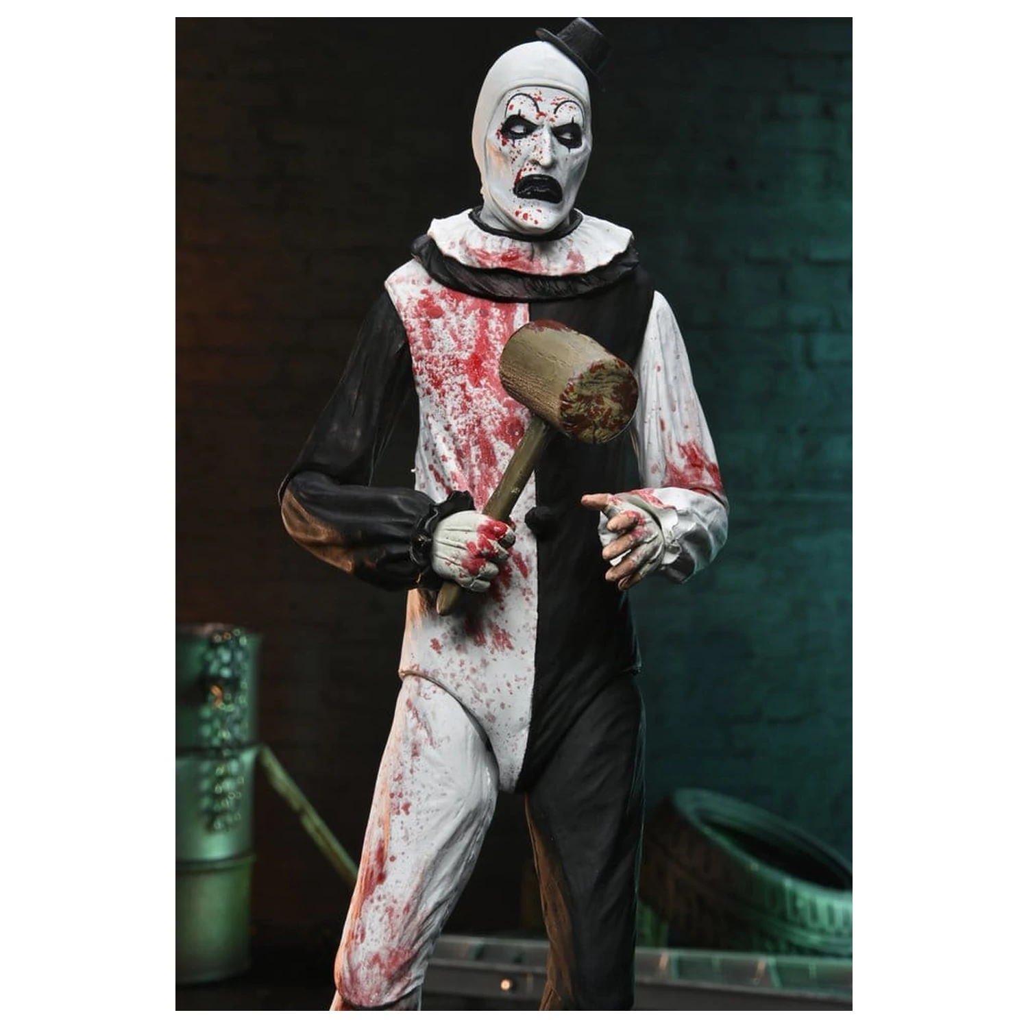 Terrifier 2 Ultimate Akční figurka Art the Clown (Blood Splattered) 18 cm fotografii produktu