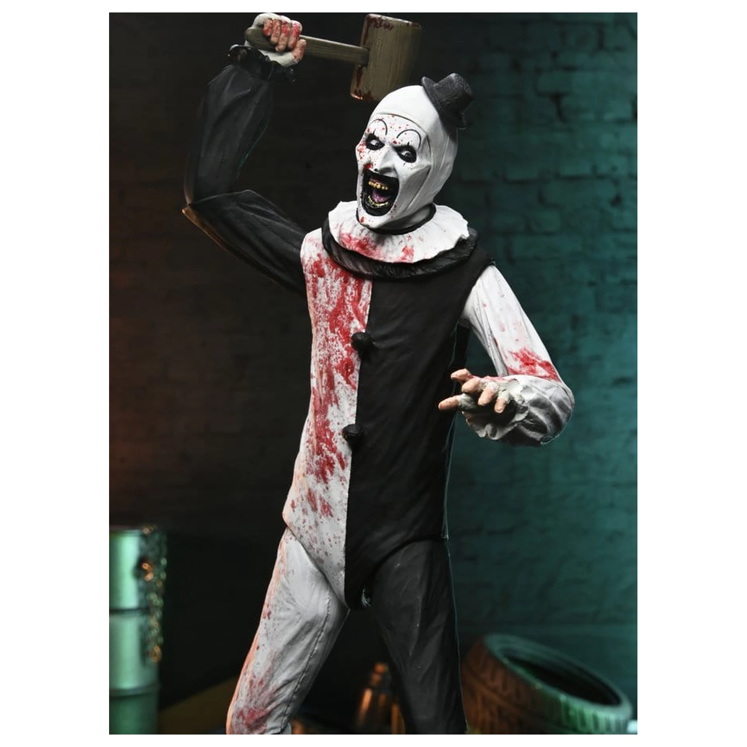 Terrifier 2 Ultimate Akční figurka Art the Clown (Blood Splattered) 18 cm fotografii produktu