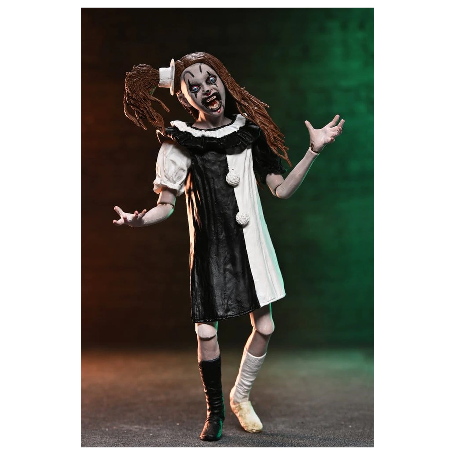 Terrifier 2 2-Pack Akční figurky Ultimate Art the Clown & Little Pale Girl 18 cm fotografii produktu