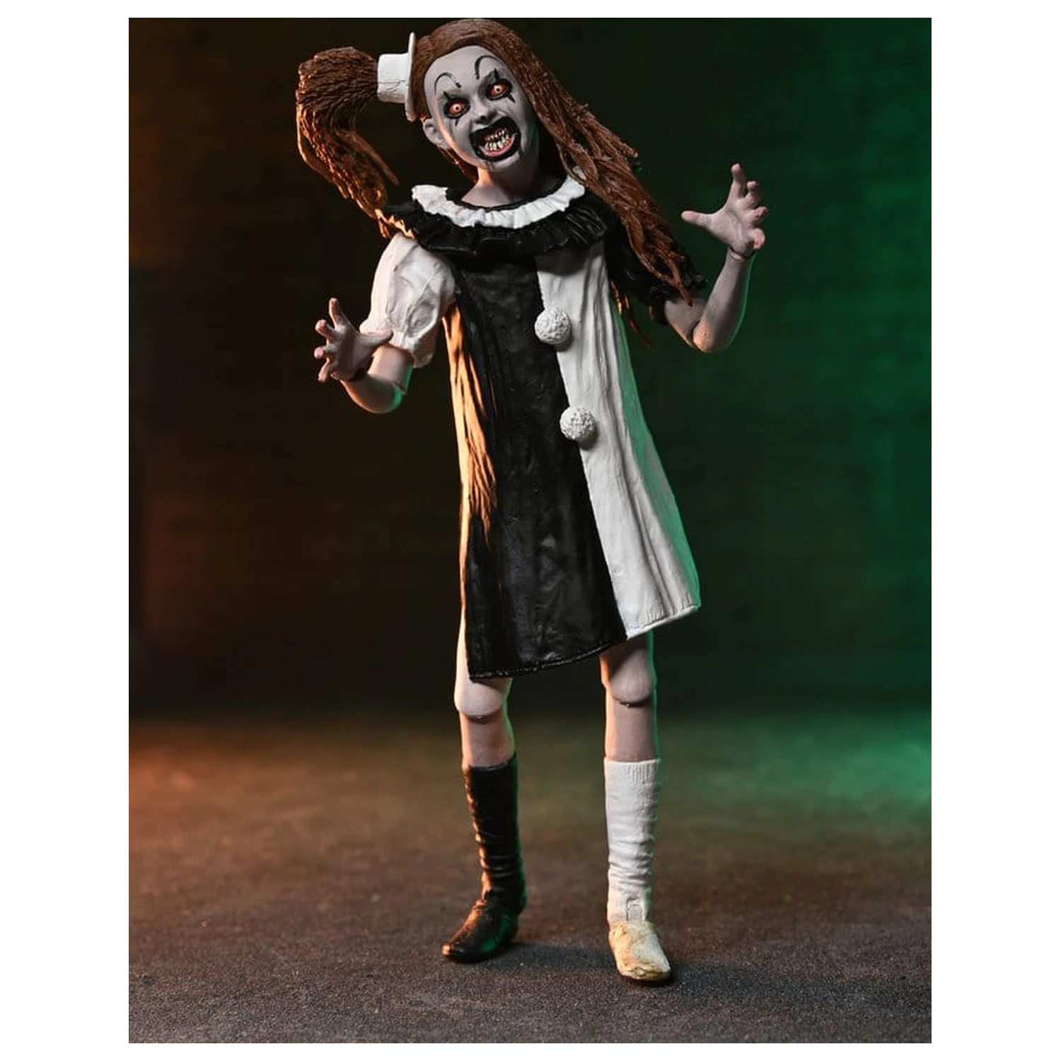 Terrifier 2 2-Pack Akční figurky Ultimate Art the Clown & Little Pale Girl 18 cm fotografii produktu