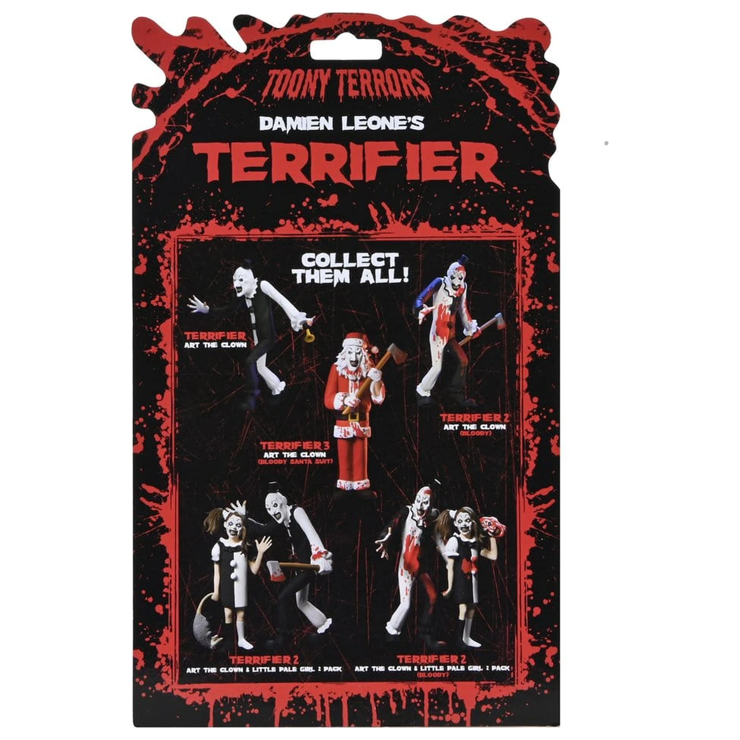 Terrifier 3 Toony Terrors akční figurka Santa Suit Art the Clown (Bloody Version) 15 cm fotografii produktu