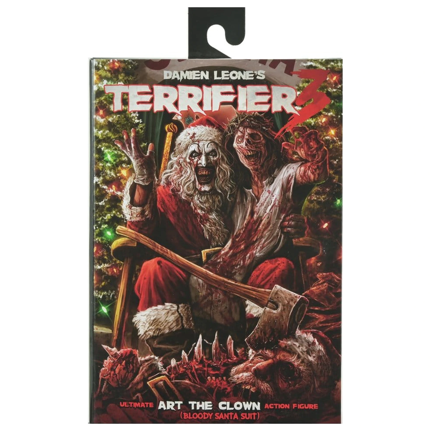 Terrifier 3 akční figurka Ultimate Santa Suit Art the Clown (krvavá verze) 18 cm fotografii produktu