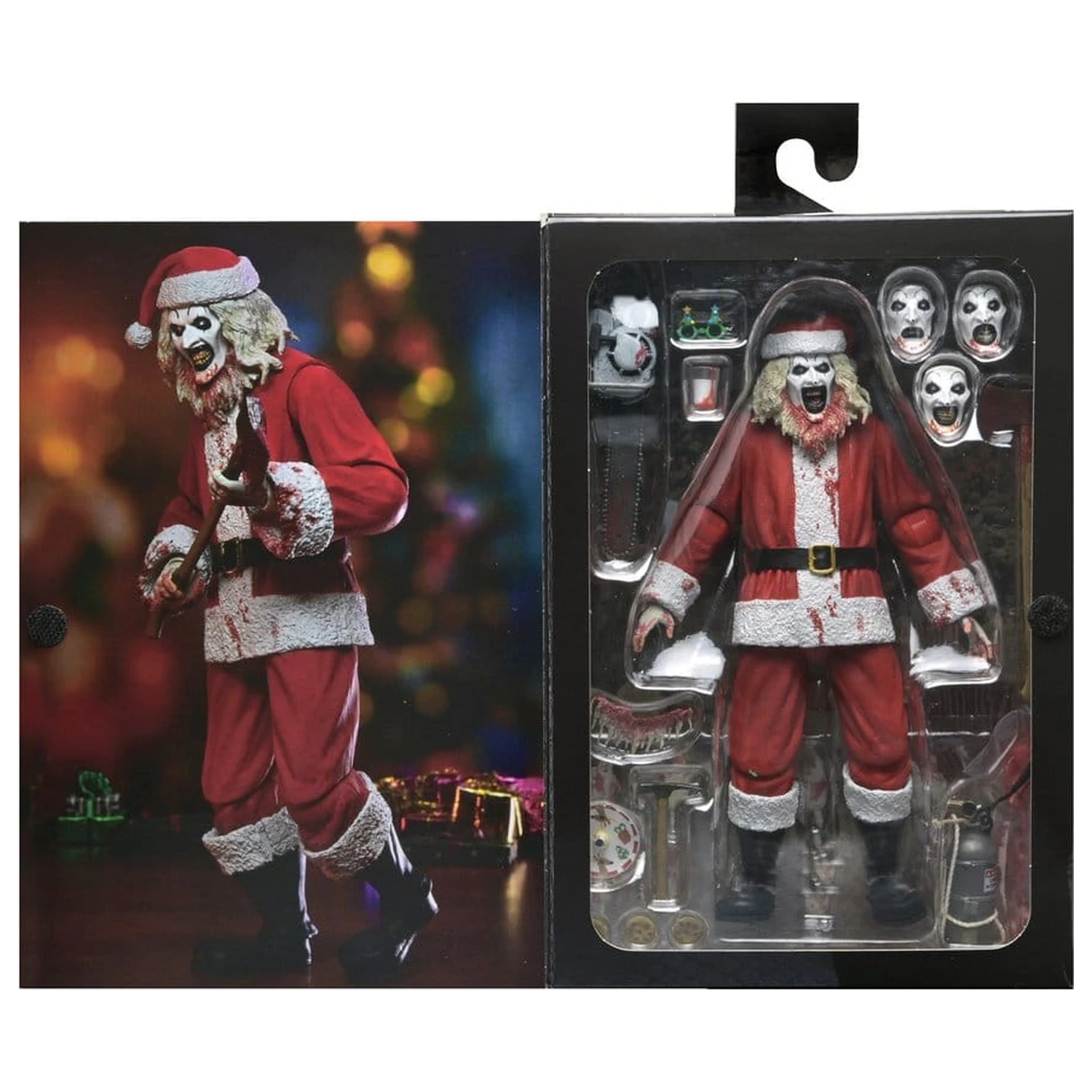 Terrifier 3 akční figurka Ultimate Santa Suit Art the Clown (krvavá verze) 18 cm fotografii produktu