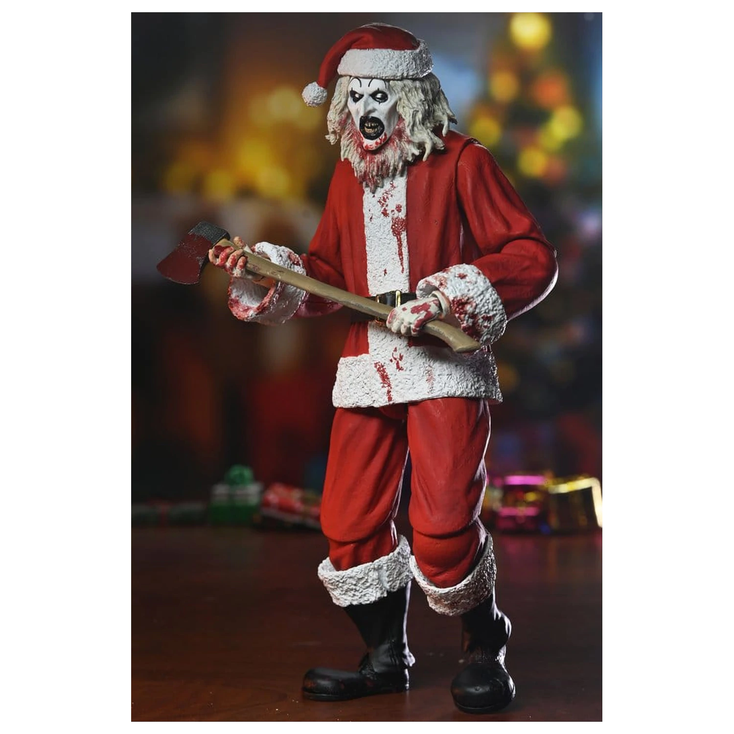Terrifier 3 akční figurka Ultimate Santa Suit Art the Clown (krvavá verze) 18 cm fotografii produktu