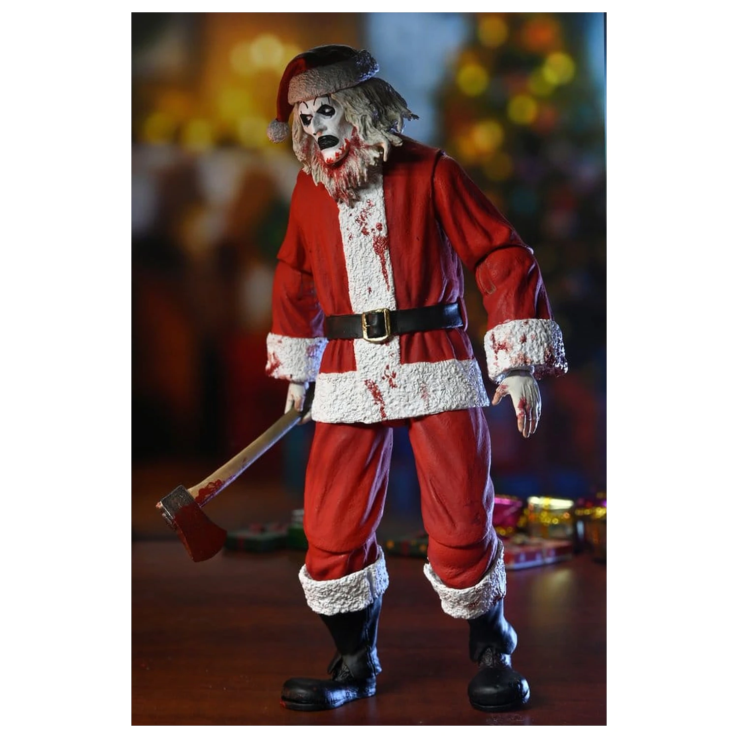 Terrifier 3 akční figurka Ultimate Santa Suit Art the Clown (krvavá verze) 18 cm fotografii produktu