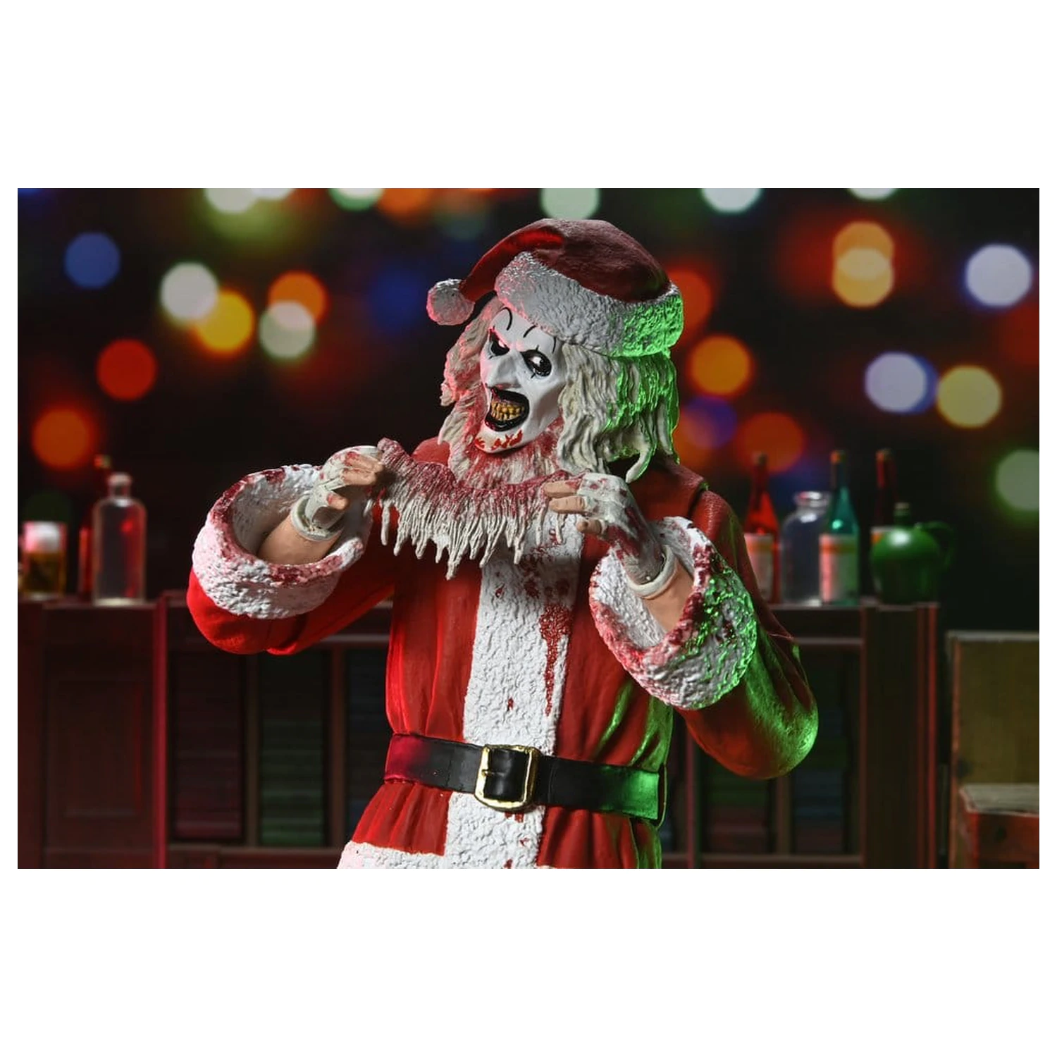 Terrifier 3 akční figurka Ultimate Santa Suit Art the Clown (krvavá verze) 18 cm fotografii produktu
