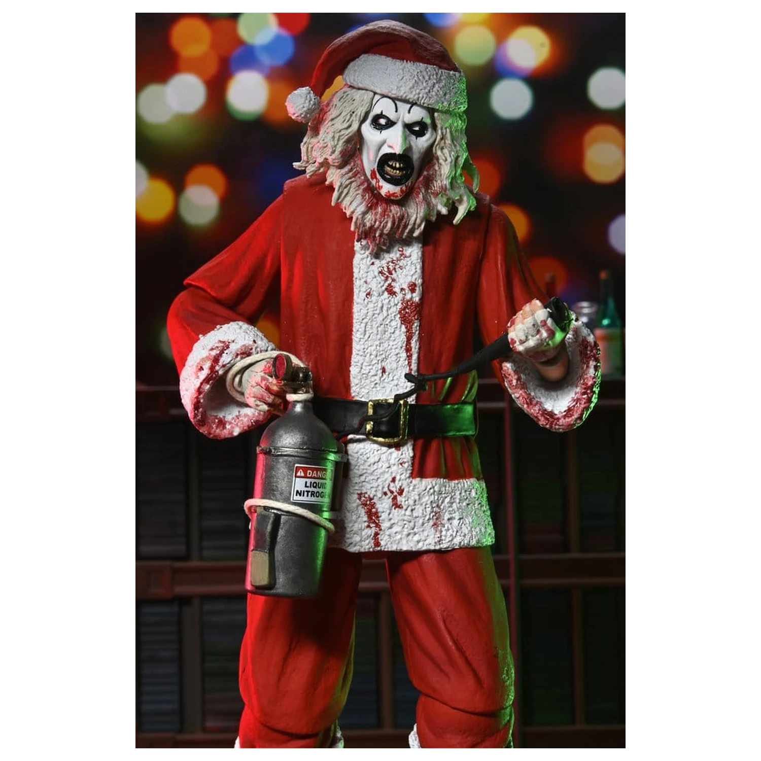 Terrifier 3 akční figurka Ultimate Santa Suit Art the Clown (krvavá verze) 18 cm fotografii produktu