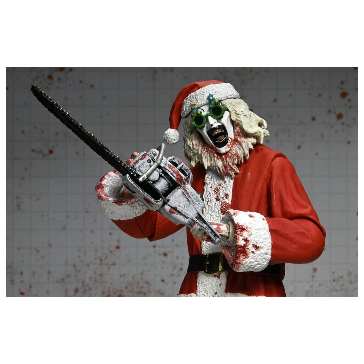 Terrifier 3 akční figurka Ultimate Santa Suit Art the Clown (krvavá verze) 18 cm fotografii produktu
