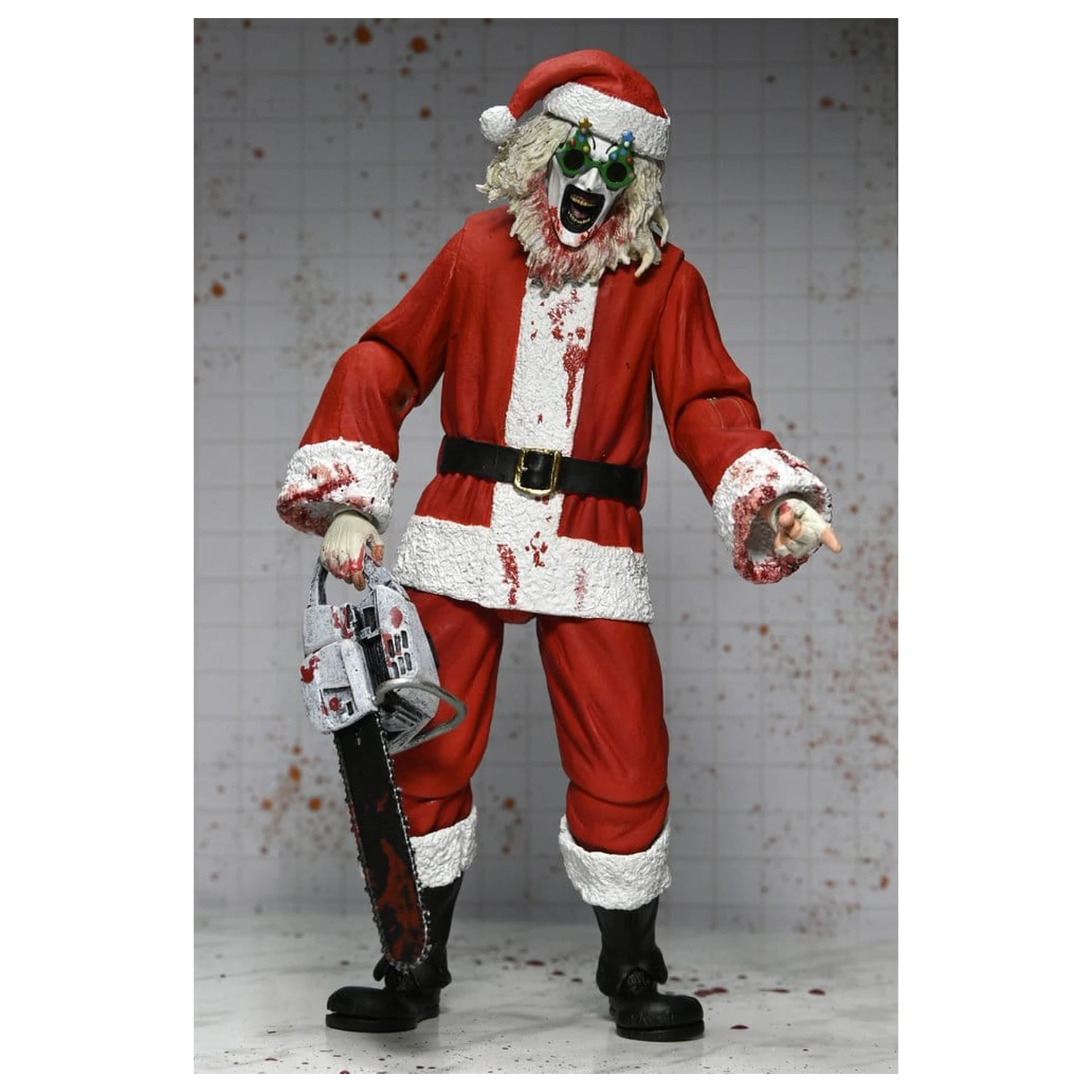 Terrifier 3 akční figurka Ultimate Santa Suit Art the Clown (krvavá verze) 18 cm fotografii produktu