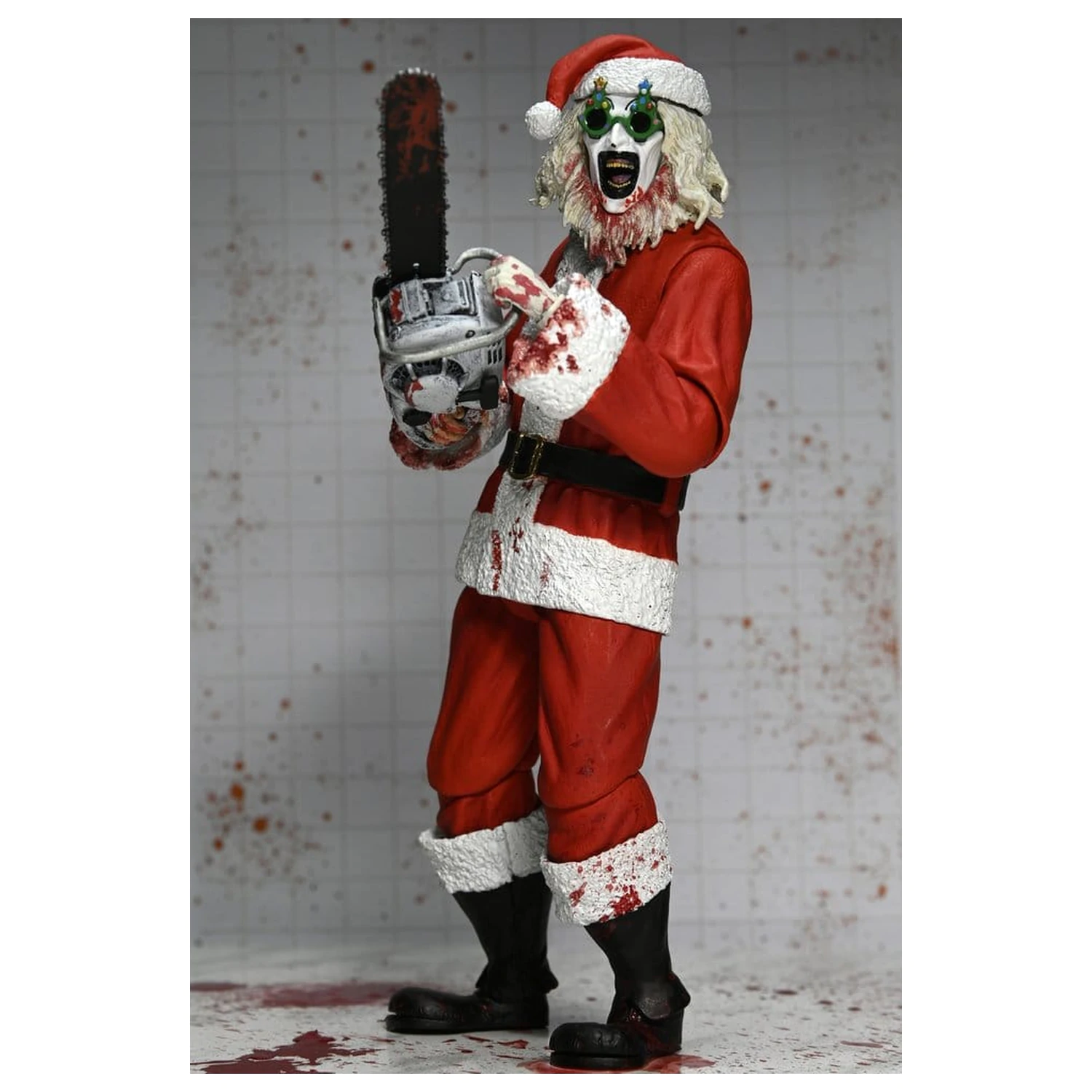Terrifier 3 akční figurka Ultimate Santa Suit Art the Clown (krvavá verze) 18 cm fotografii produktu