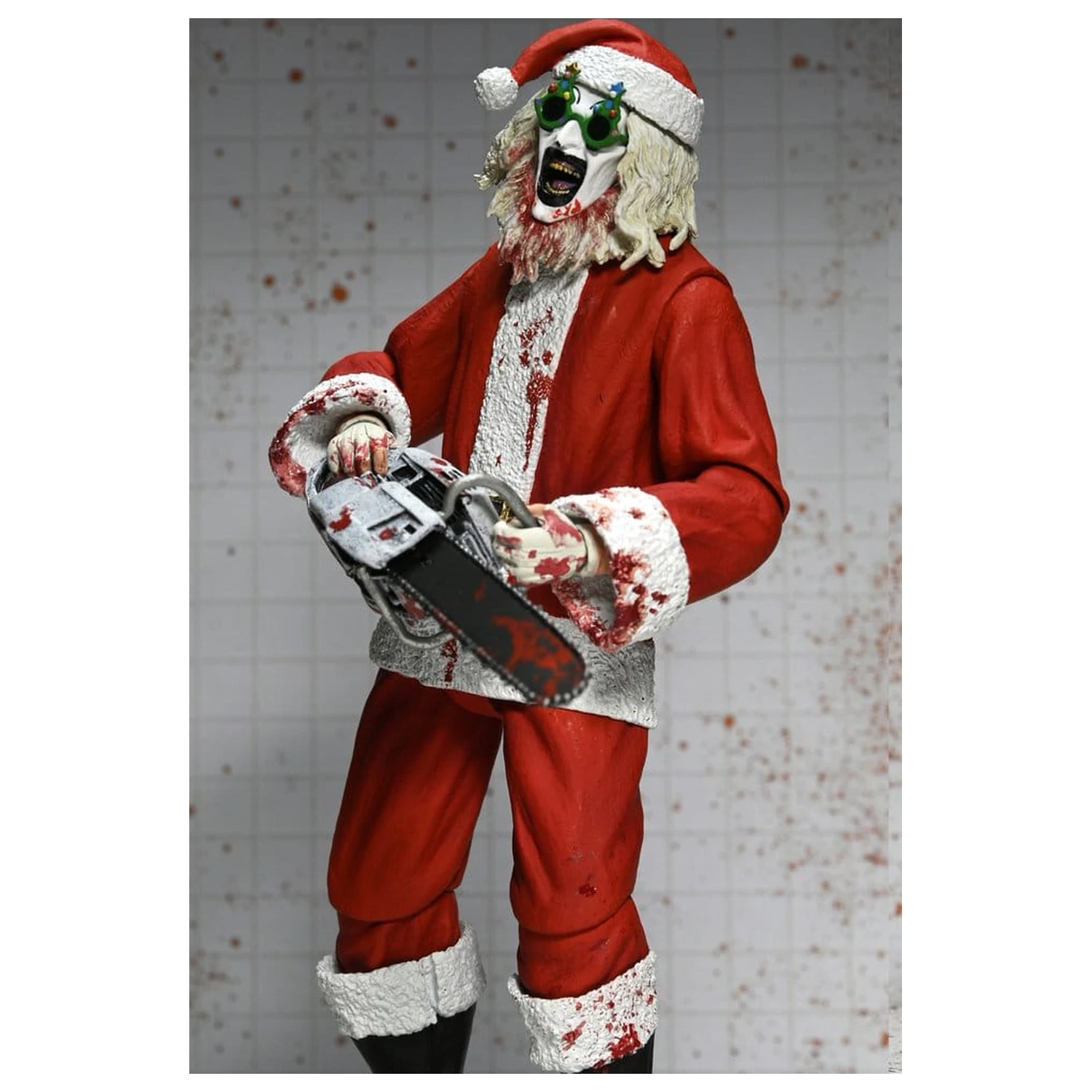 Terrifier 3 akční figurka Ultimate Santa Suit Art the Clown (krvavá verze) 18 cm fotografii produktu