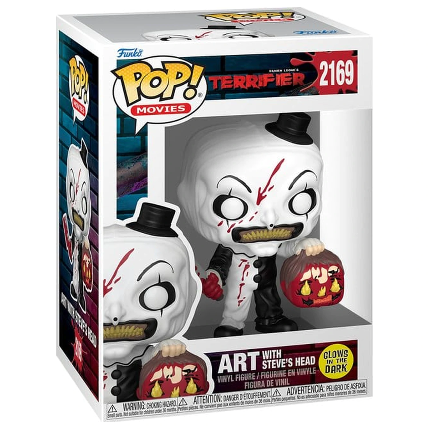 Terrifier Funko POP! Movies vinylová figurka Art s hlavou 9 cm fotografii produktu