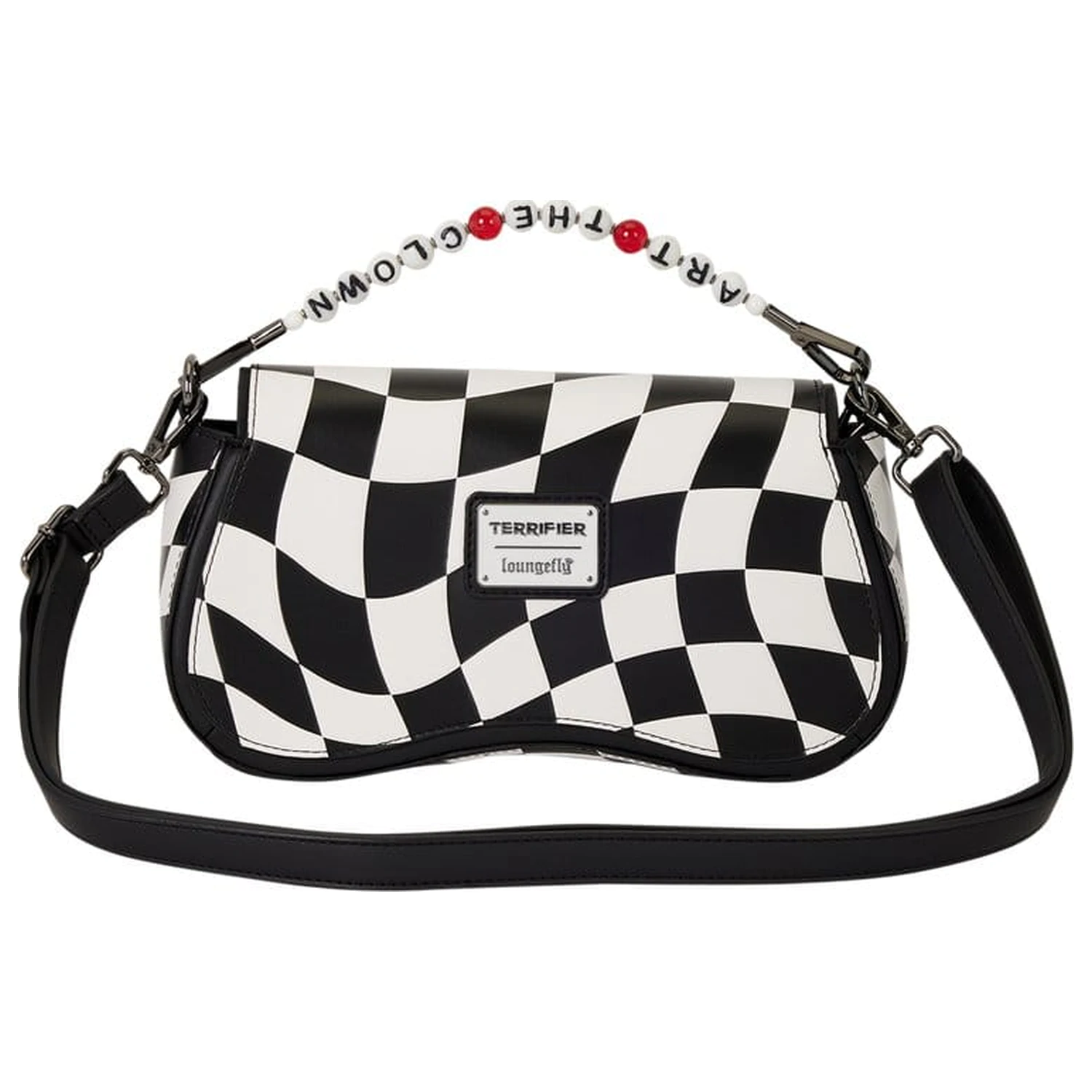 Terrifier by Loungefly Crossbody taška Art the Clown Checkered fotografii produktu