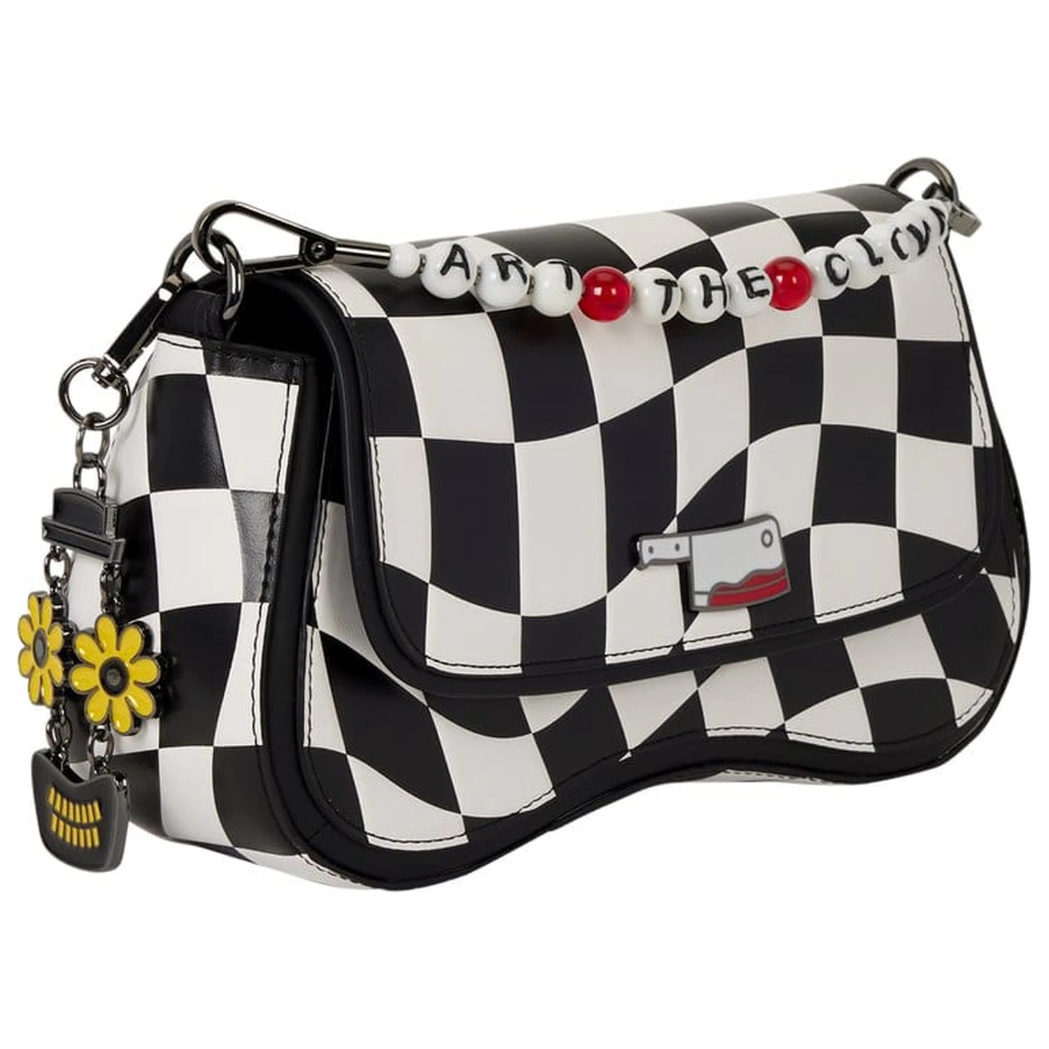 Terrifier by Loungefly Crossbody taška Art the Clown Checkered fotografii produktu