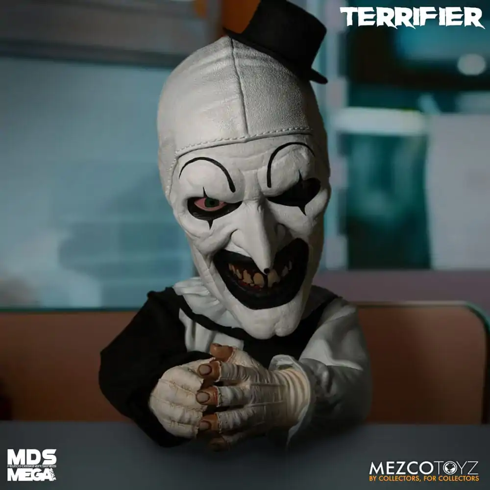 Terrifier MDS Mega Scale Plyšová Panenka Art the Clown se Zvukem 38 cm fotografii produktu