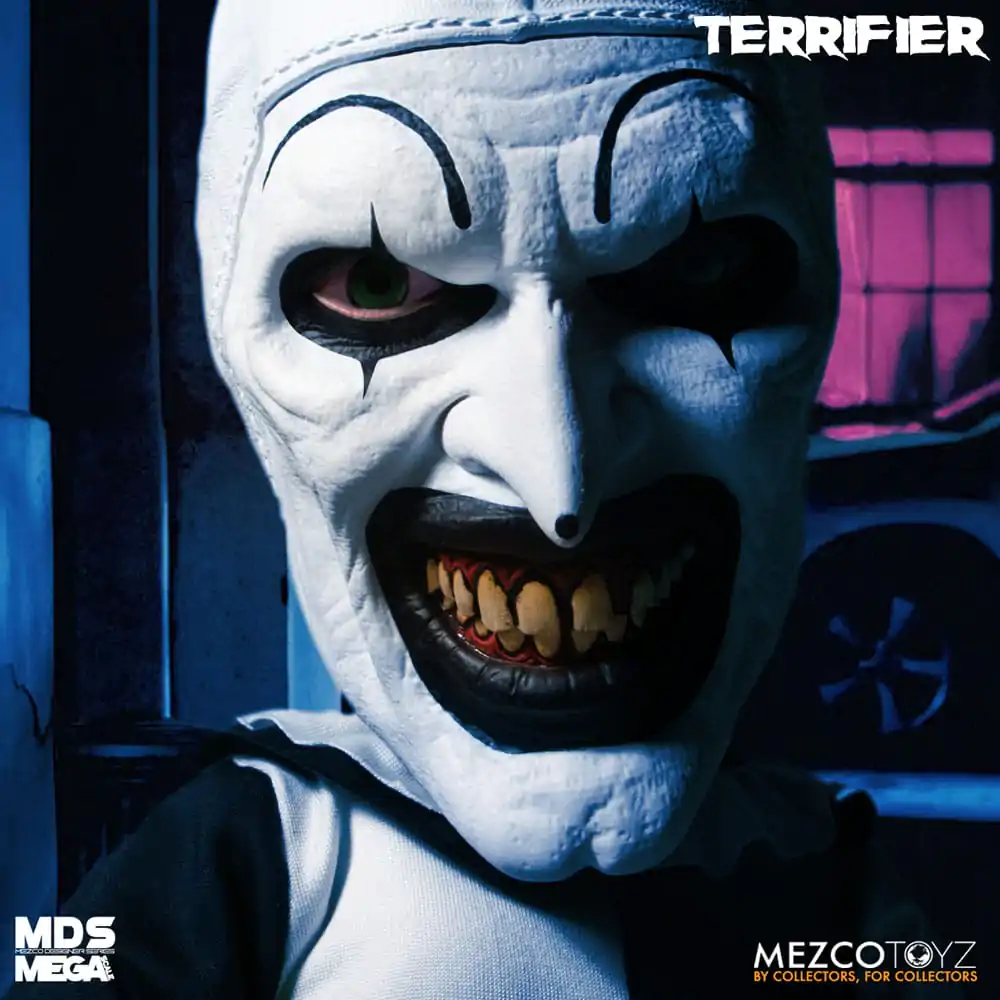 Terrifier MDS Mega Scale Plyšová Panenka Art the Clown se Zvukem 38 cm fotografii produktu
