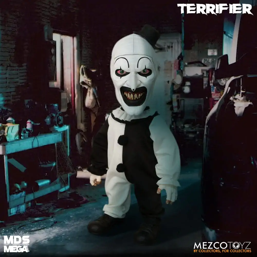 Terrifier MDS Mega Scale Plyšová Panenka Art the Clown se Zvukem 38 cm fotografii produktu