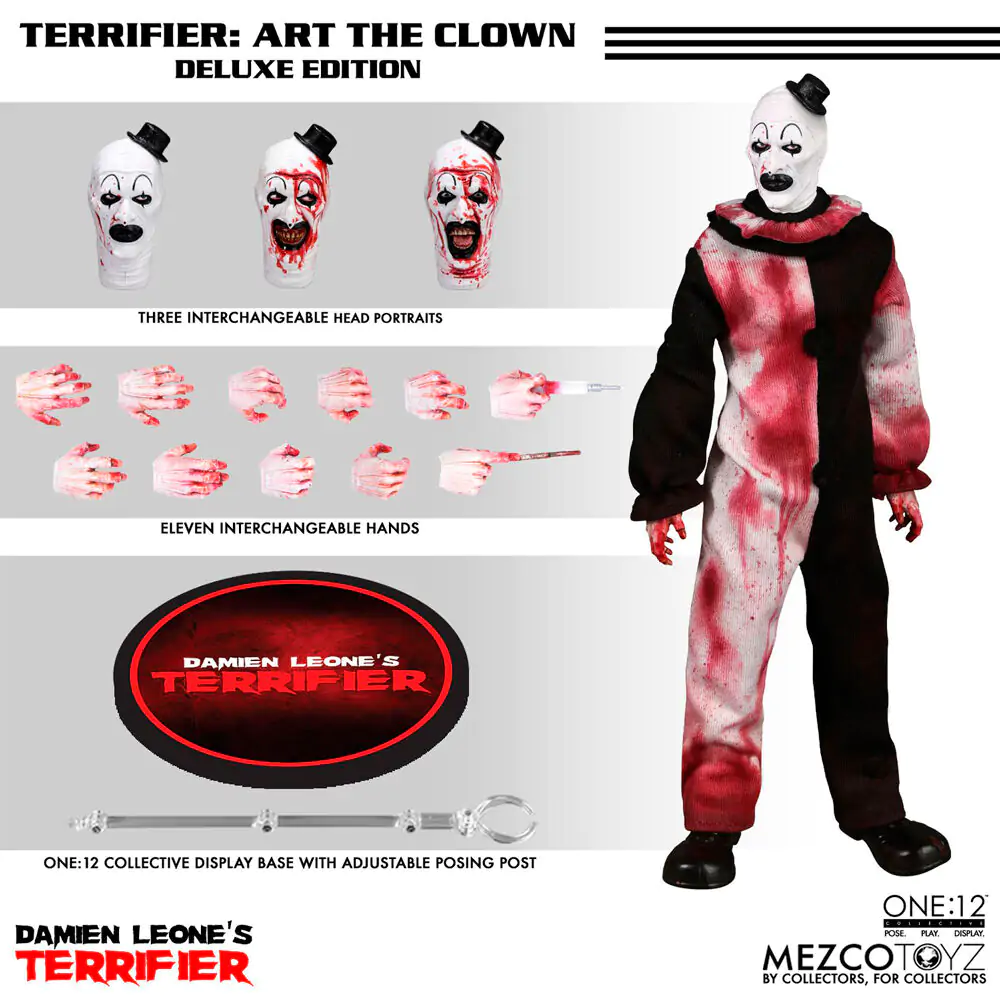 Terrifier One:12 Art the Clown figurka 18 cm fotografii produktu