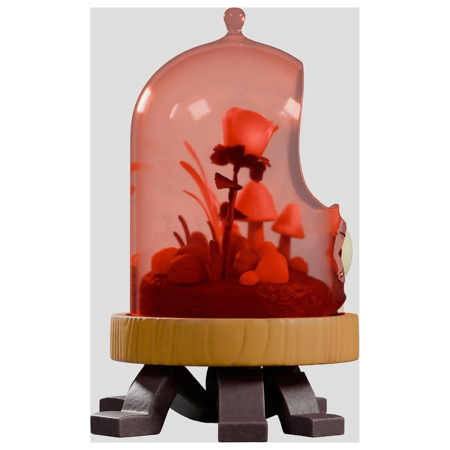 Terrorium PVC figurka krabí skleněný poklop (svítící ve tmě) 16 cm fotografii produktu