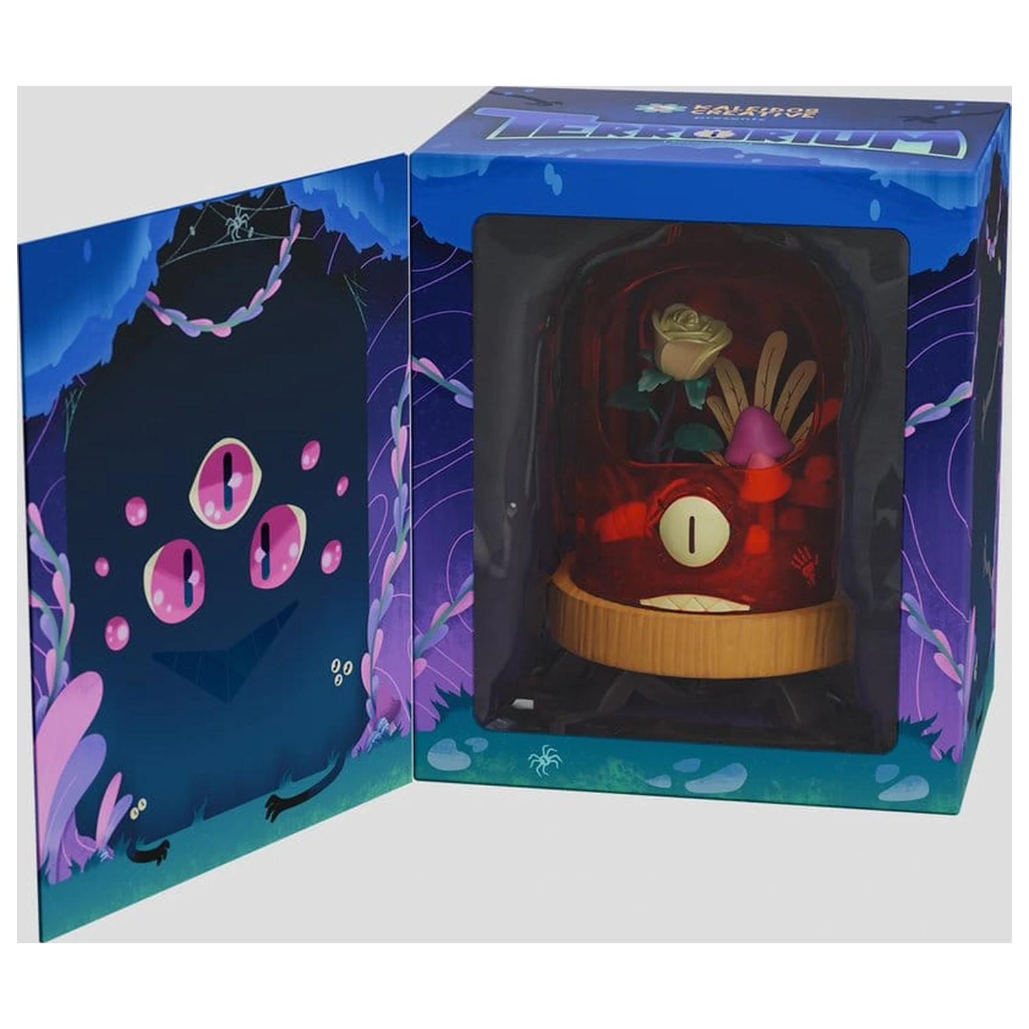 Terrorium PVC figurka krabí skleněný poklop (svítící ve tmě) 16 cm fotografii produktu