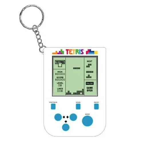 Tetris Mini Retro kapesní videoherní klíčenka fotografii produktu