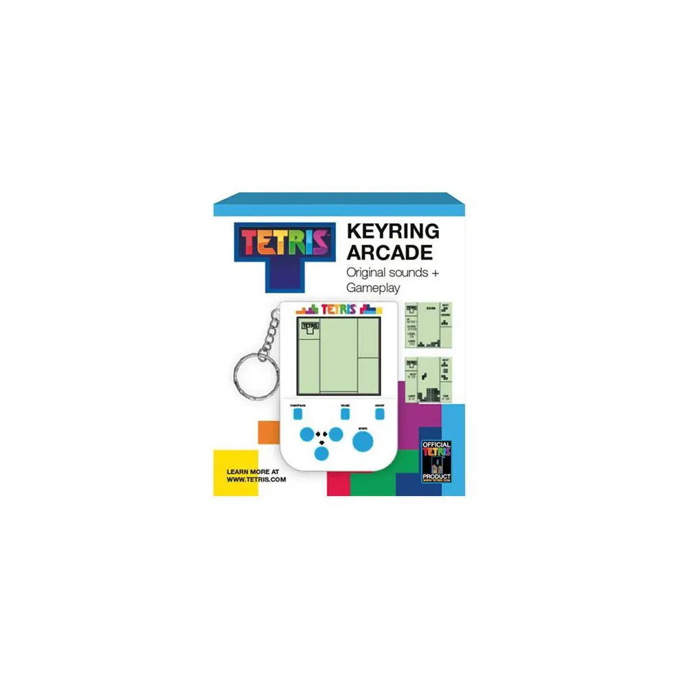 Tetris Mini Retro kapesní videoherní klíčenka fotografii produktu