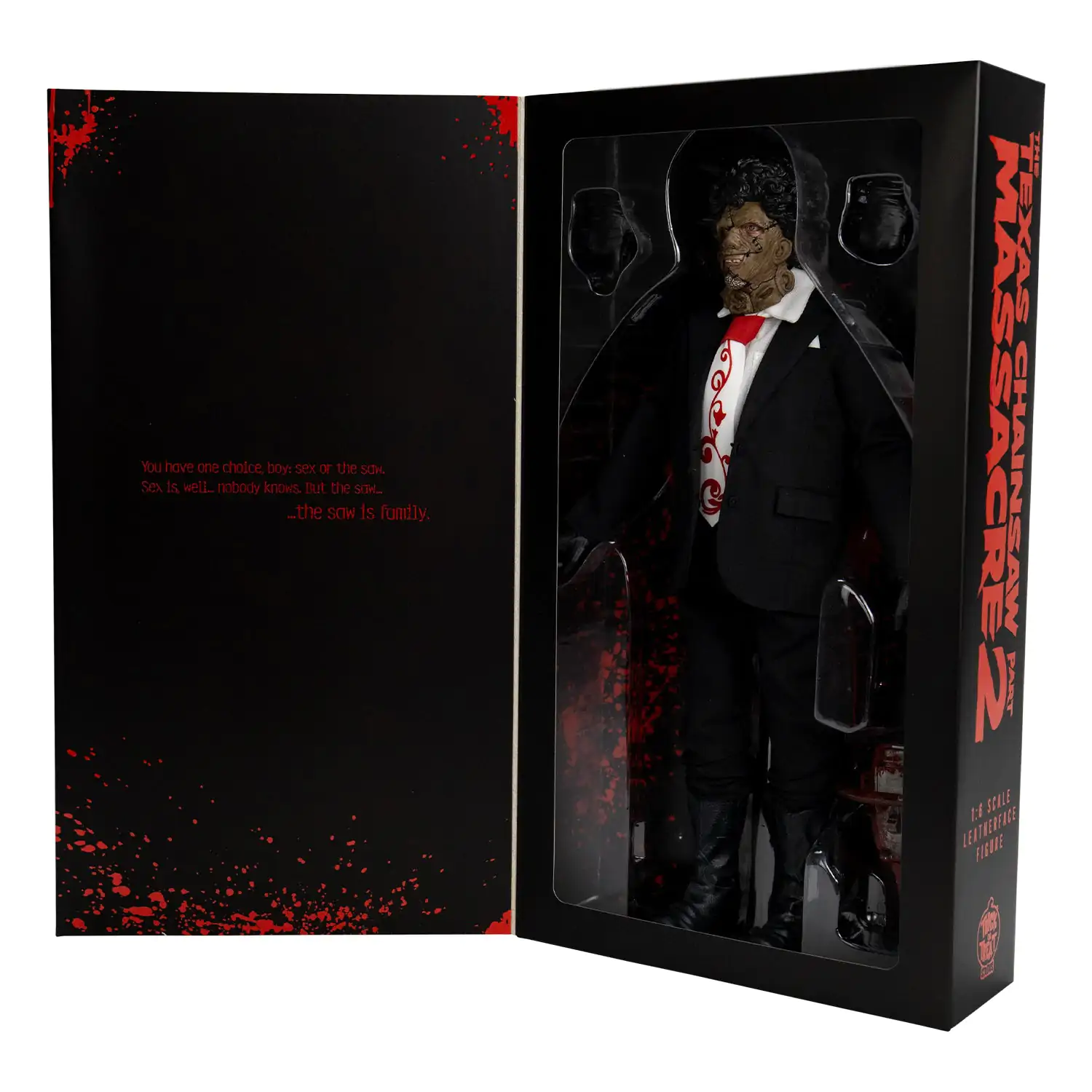 Texas Chainsaw Massacre 2 akční figurka 1/6 Leatherface 33 cm fotografii produktu