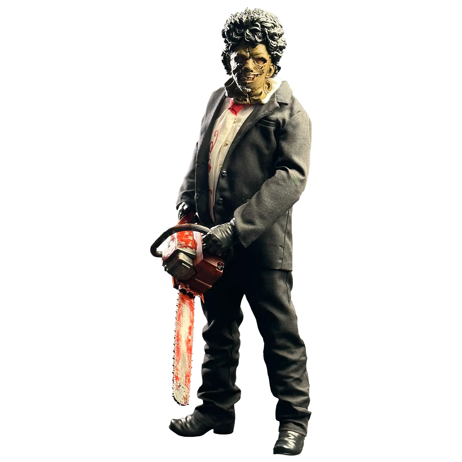 Texas Chainsaw Massacre 2 akční figurka 1/6 Leatherface 33 cm fotografii produktu