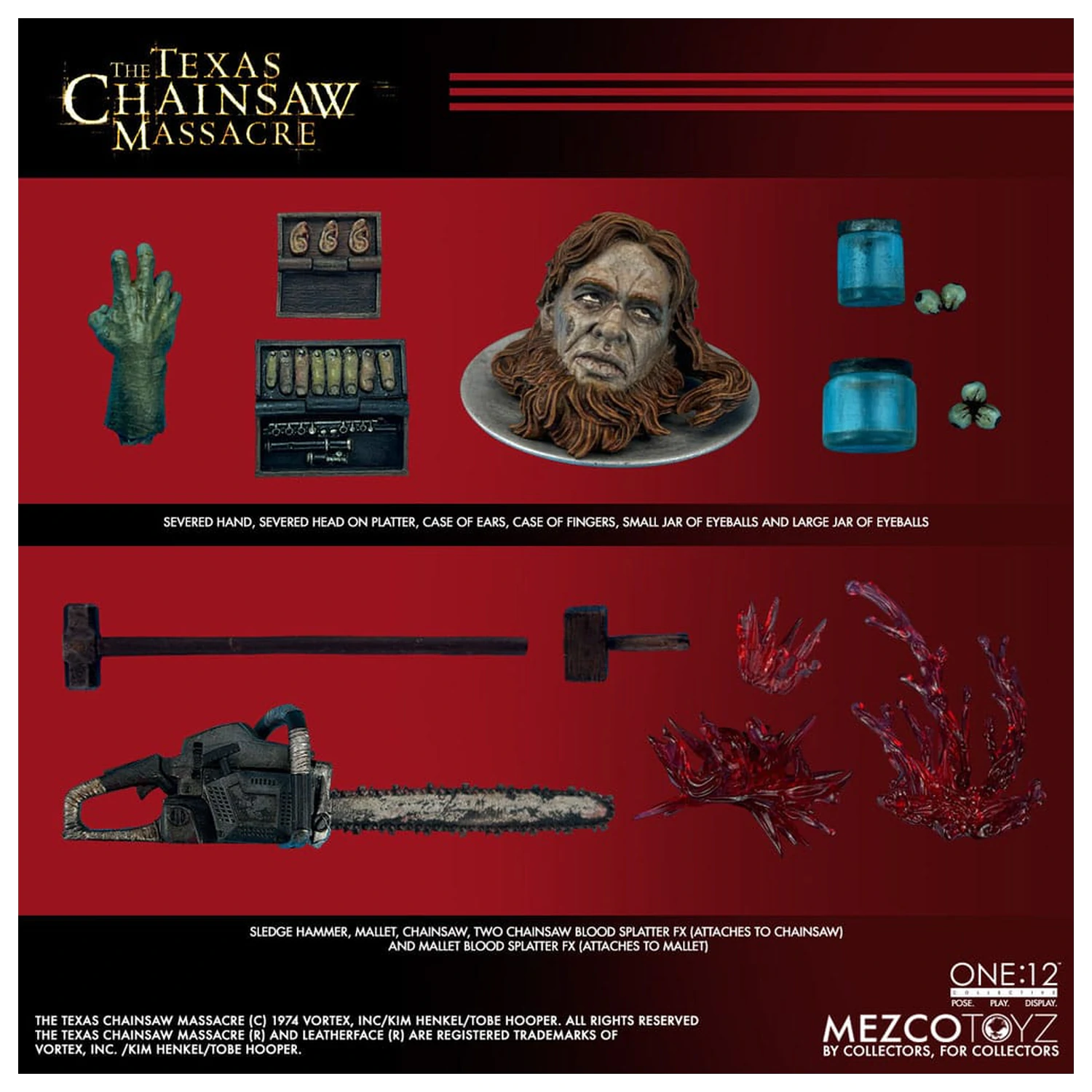 Texas Chainsaw Massacre (2003) Akční figurka 1/12 Leatherface 17 cm fotografii produktu