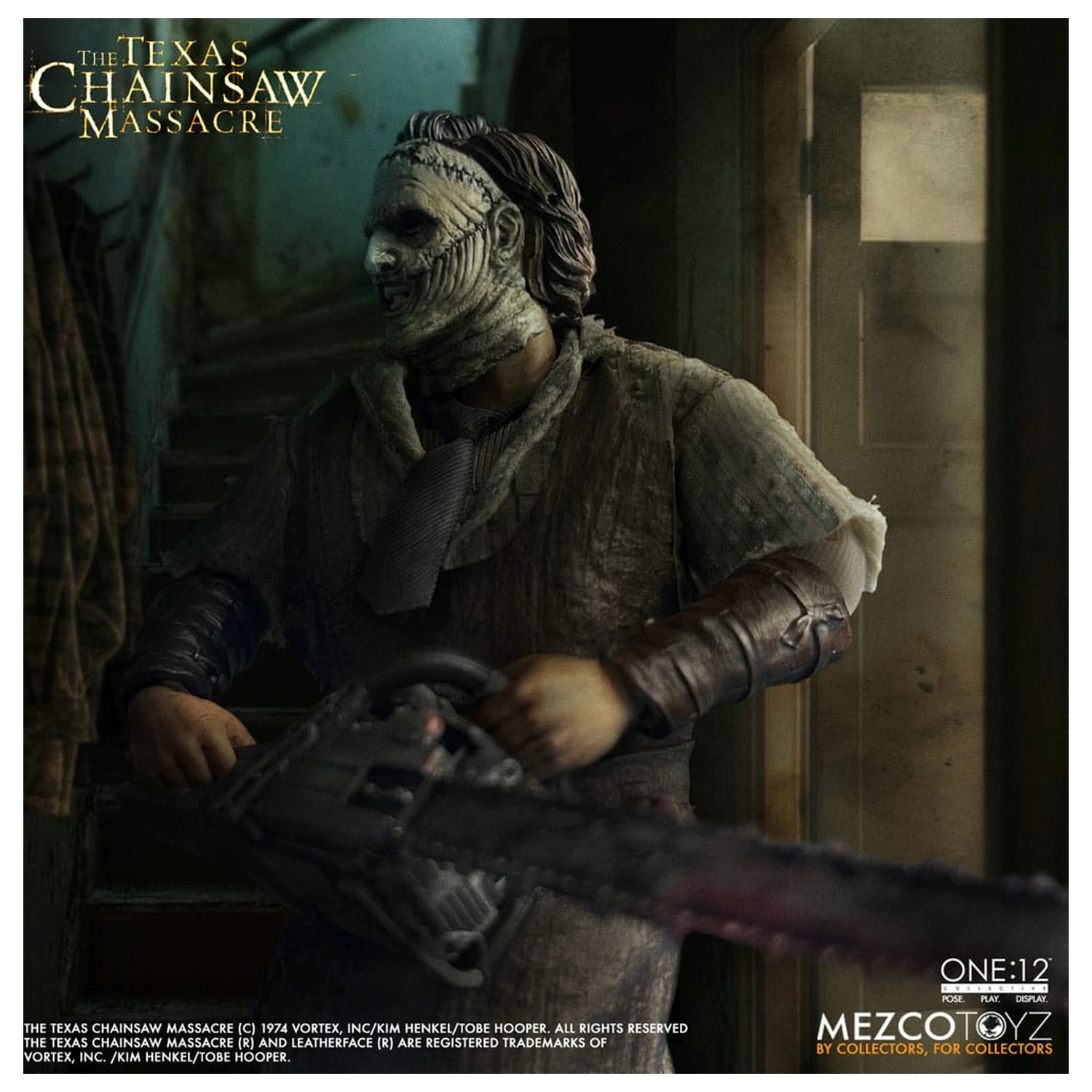 Texas Chainsaw Massacre (2003) Akční figurka 1/12 Leatherface 17 cm fotografii produktu