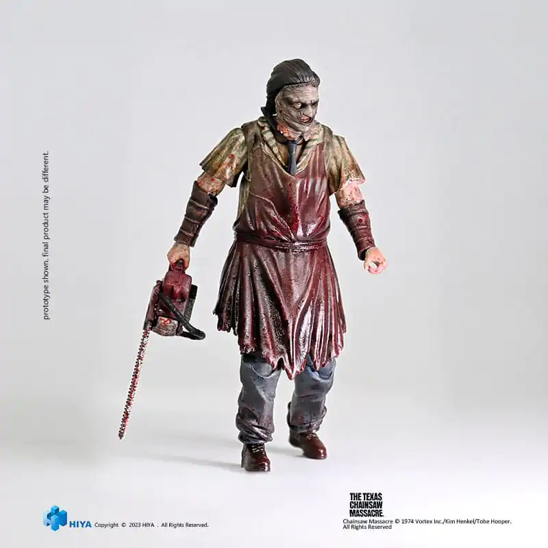 Texas Chainsaw Massacre (2003) Exquisite Mini Akční figurka 1/18 Thomas Hewitt Slaughter verze 11 cm fotografii produktu